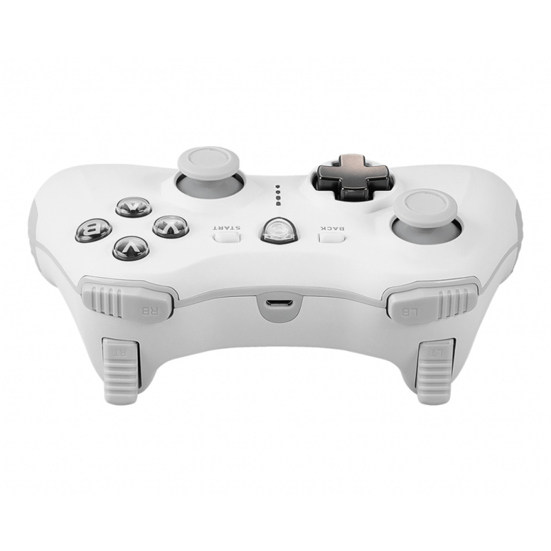 MSI S10-43G0040-EC4 accessoire de jeux vidéo Blanc USB 2.0 Manette de jeu Analogique/Numérique Android, PC