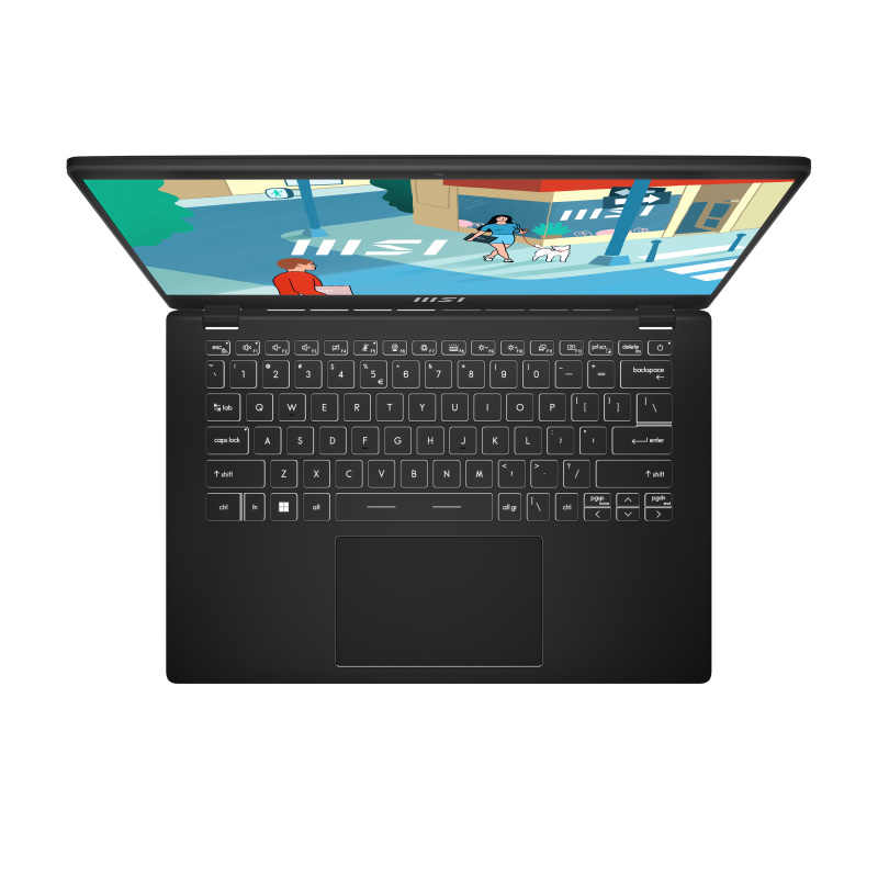 MSI Modern 14 C13M-1091FR Intel® Core™ i5 i5-1335U Ordinateur portable 35,6 cm (14") Full HD 16 Go DDR4-SDRAM 512 Go SSD Wi-Fi 6 (802.11ax) Windows 11 Home Noir