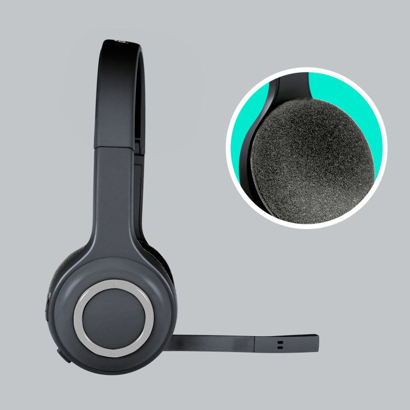 Logitech H600 WIRELESS HEADSET Pour ordinateurs via récepteur USB