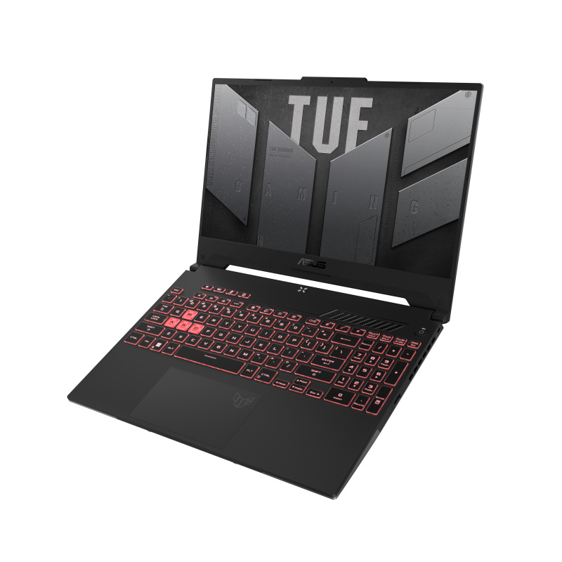 ASUS TUF Gaming A15 TUF507RR-HN014W AMD Ryzen™ 7 6800H Ordinateur portable 39,6 cm (15.6") Full HD 16 Go DDR5-SDRAM 512 Go SSD NVIDIA GeForce RTX 3070 Wi-Fi 6 (802.11ax) Windows 11 Home Gris