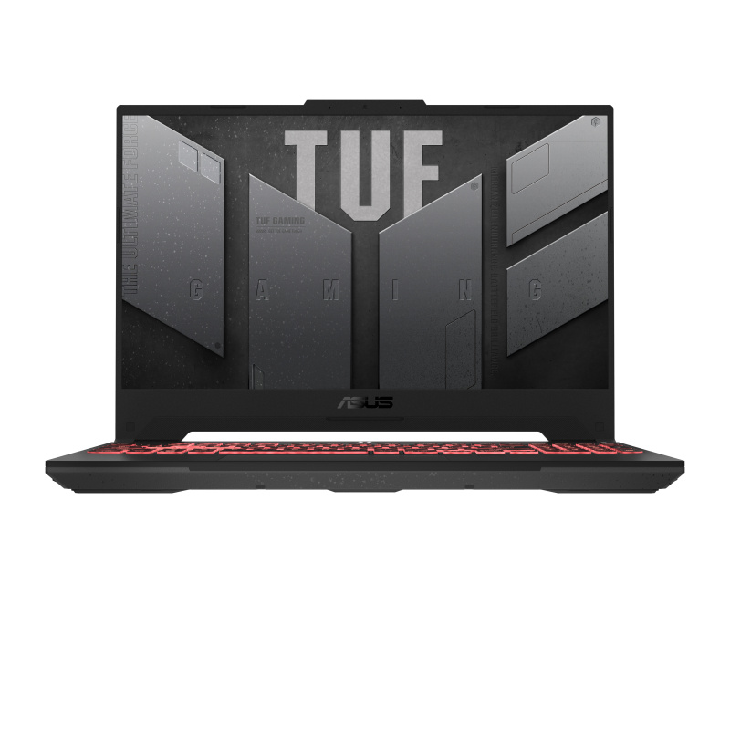 ASUS TUF Gaming A15 TUF507RR-HN014W AMD Ryzen™ 7 6800H Ordinateur portable 39,6 cm (15.6") Full HD 16 Go DDR5-SDRAM 512 Go SSD NVIDIA GeForce RTX 3070 Wi-Fi 6 (802.11ax) Windows 11 Home Gris