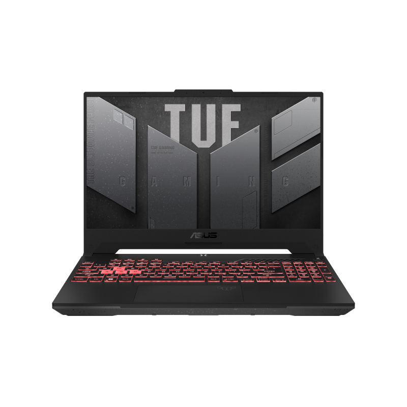 ASUS TUF Gaming A15 TUF507RR-HN014W AMD Ryzen™ 7 6800H Ordinateur portable 39,6 cm (15.6") Full HD 16 Go DDR5-SDRAM 512 Go SSD NVIDIA GeForce RTX 3070 Wi-Fi 6 (802.11ax) Windows 11 Home Gris