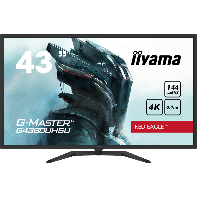 iiyama G-MASTER G4380UHSU-B1 écran plat de PC 108 cm (42.5") 3840 x 2160 pixels 4K Ultra HD LED Noir