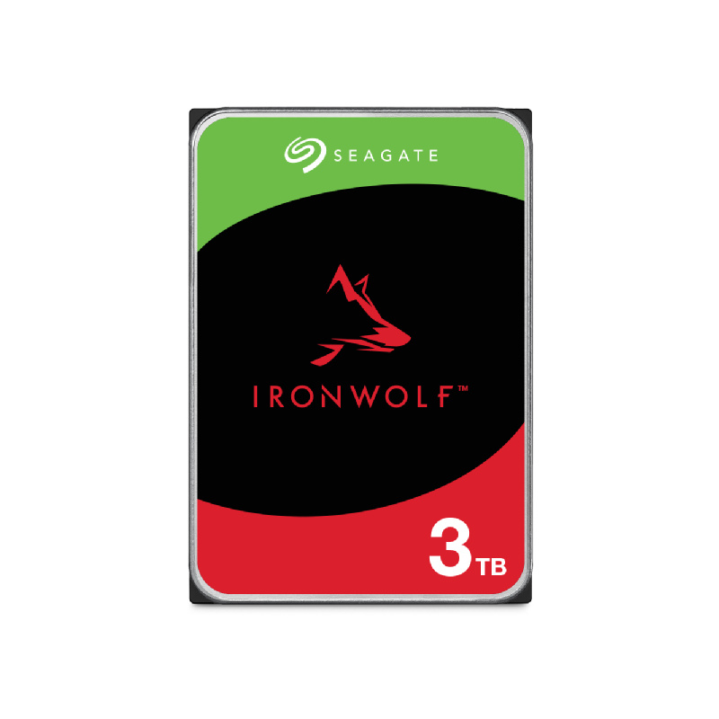 Seagate IronWolf ST3000VN006 disque dur 3 To 5400 tr/min 256 Mo 3.5" Série ATA III