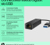 HP Adaptateur USB 3.0 RJ45 vers Gigabit G2