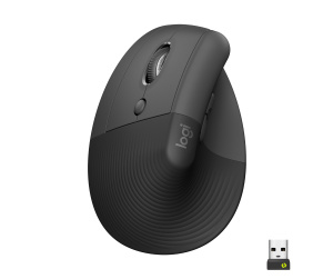 Logitech Lift souris Bureau Gauche RF sans fil + Bluetooth Optique 4000 DPI