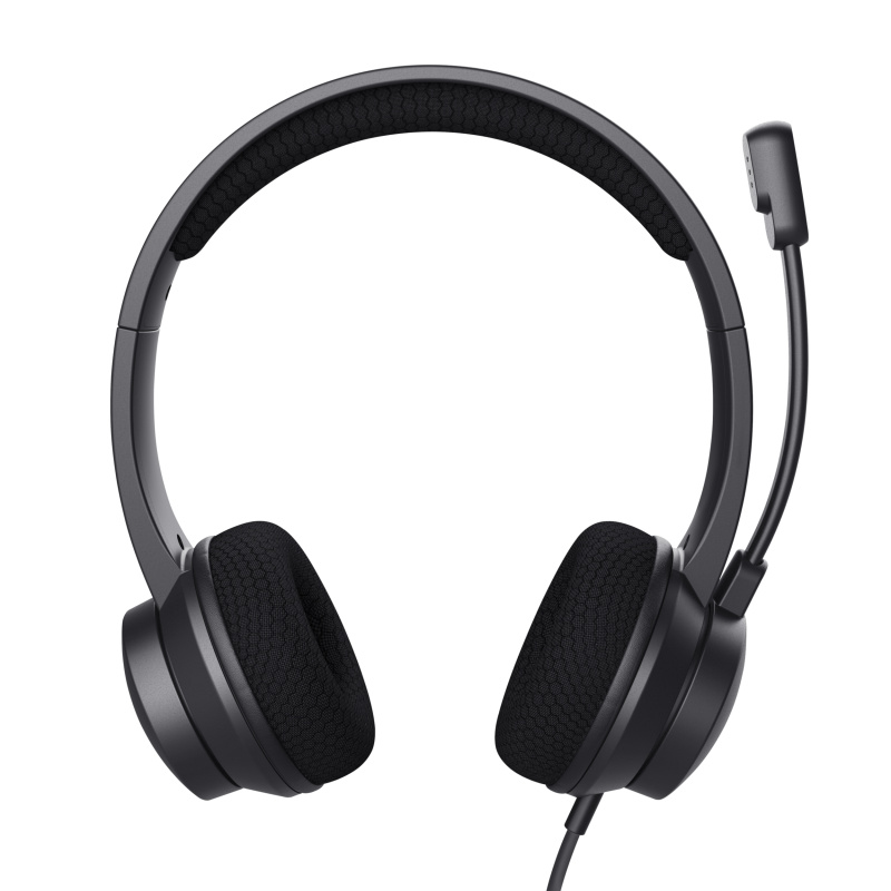 Trust Ayda Casque Avec fil Arceau Appels/Musique USB Type-A Noir