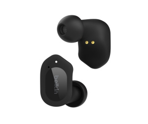 Belkin SOUNDFORM Play Casque Sans fil Ecouteurs Appels/Musique USB Type-C Bluetooth Noir