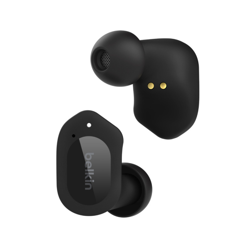 Belkin SOUNDFORM Play Casque Sans fil Ecouteurs Appels/Musique USB Type-C Bluetooth Noir