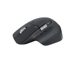 Logitech MX Master 3S souris Bureau Droitier RF sans fil + Bluetooth Laser 8000 DPI