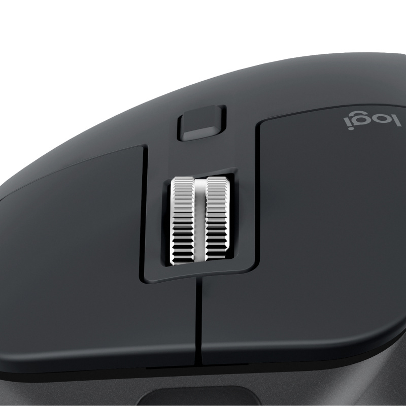 Logitech MX Master 3S souris Bureau Droitier RF sans fil + Bluetooth Laser 8000 DPI