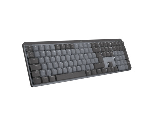 Logitech MX Mechanical clavier Bureau RF sans fil + Bluetooth QWERTY US International Graphite, Gris