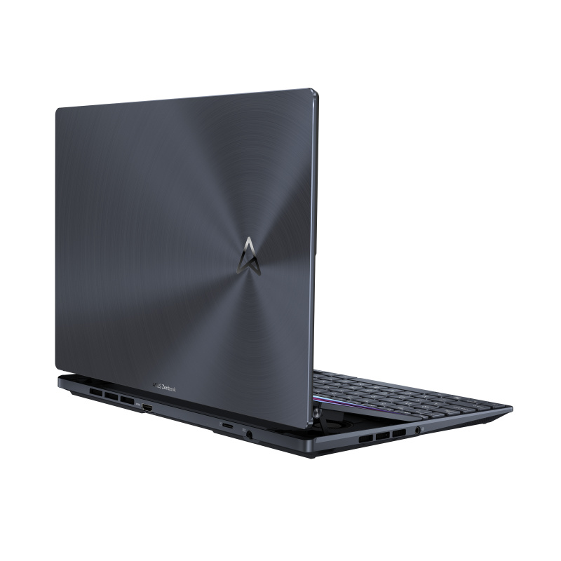 ASUS Zenbook Pro 14 Duo OLED UX8402ZA-M31 Ordinateur portable 36,8 cm (14.5") Écran tactile 2.8K Intel® Core™ i7 i7-12700H 16 Go LPDDR5-SDRAM 1 To SSD Wi-Fi 6E (802.11ax) Windows 11 Pro Noir