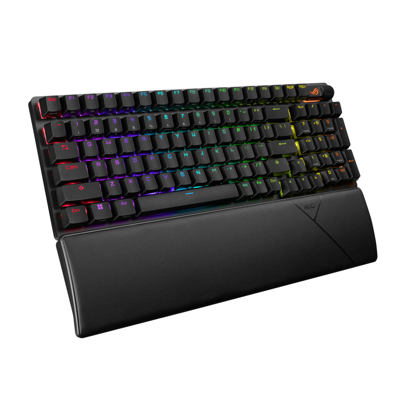 ASUS ROG Strix Scope II 96 Wireless clavier USB + RF Wireless + Bluetooth QWERTY Français Noir