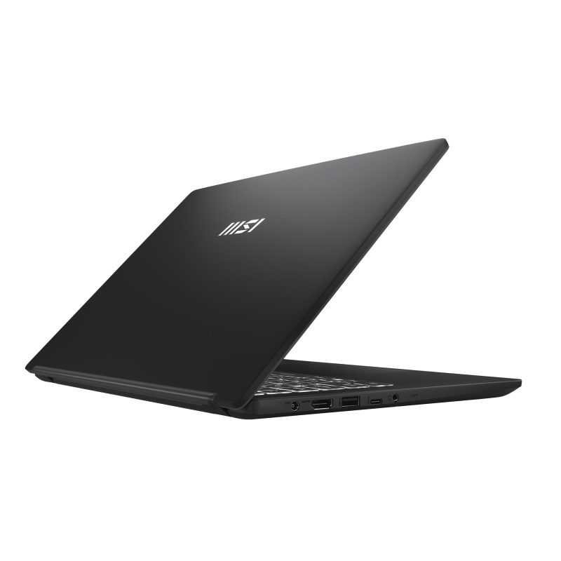 MSI Modern 14 C13M-1091FR Intel® Core™ i5 i5-1335U Ordinateur portable 35,6 cm (14") Full HD 16 Go DDR4-SDRAM 512 Go SSD Wi-Fi 6 (802.11ax) Windows 11 Home Noir