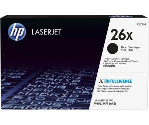 HP 26X toner LaserJet noir grande capacité authentique