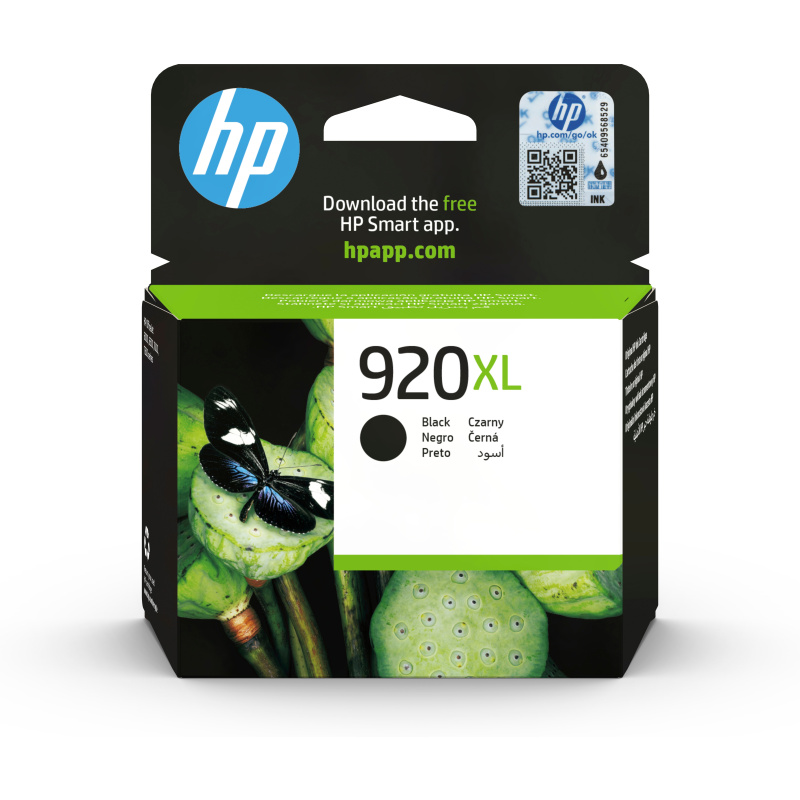 HP 920XL cartouche d'encre noir grande capacité authentique