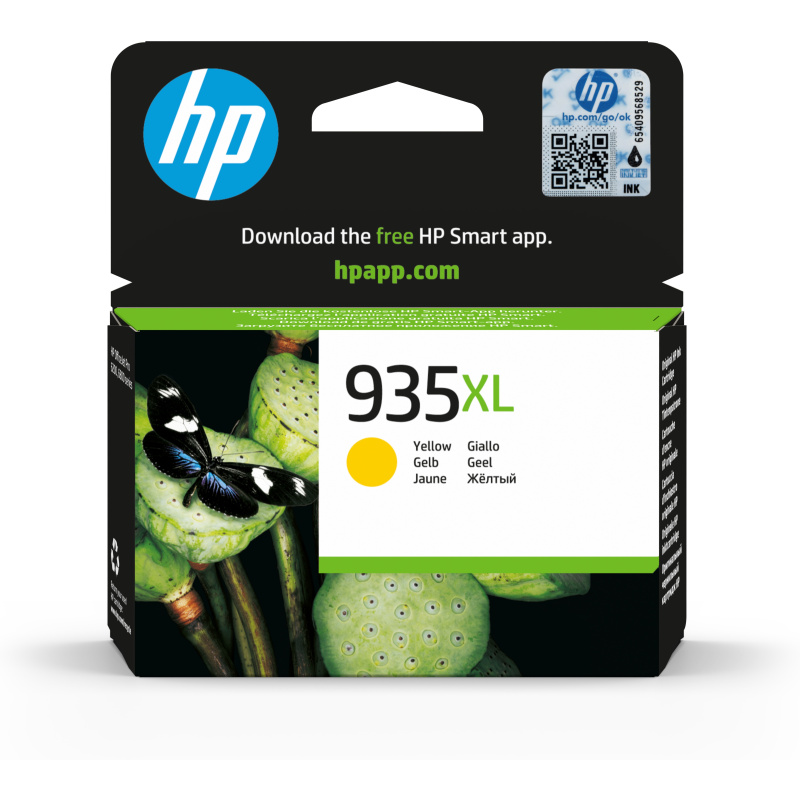 HP 935XL cartouche d'encre jaune authentique grande capacité