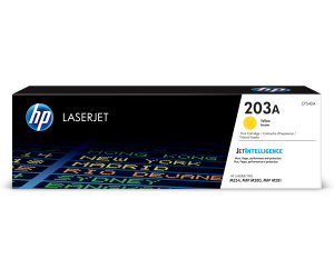 HP Cartouche de toner jaune authentique 203A pour LaserJet