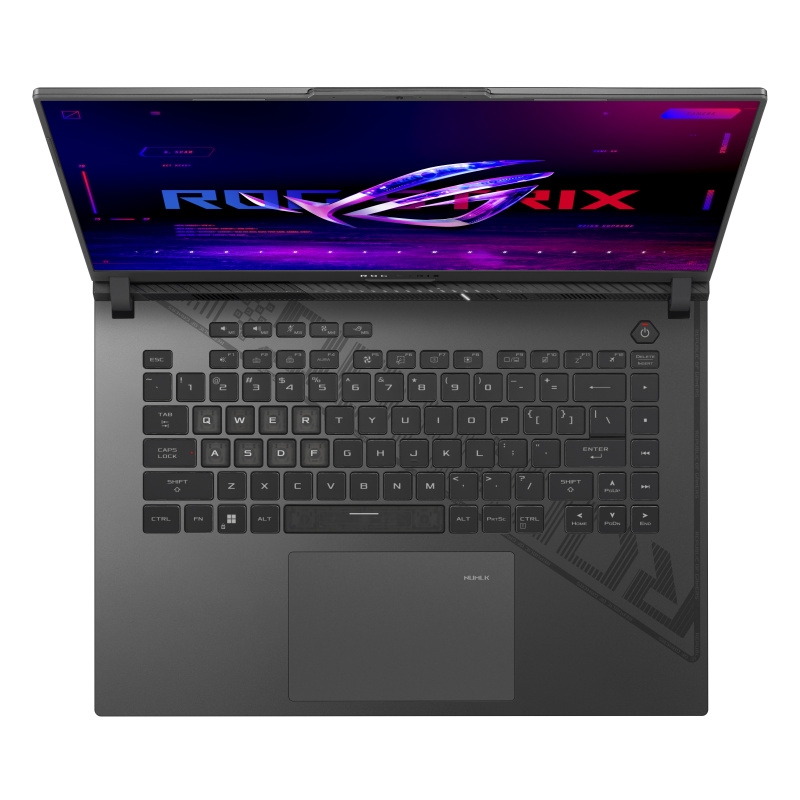 ASUS ROG Strix G16 G614JV-N4213X Intel® Core™ i7 i7-13650HX Ordinateur portable 40,6 cm (16") WQXGA 16 Go DDR5-SDRAM 512 Go SSD NVIDIA GeForce RTX 4060 Wi-Fi 6E (802.11ax) Windows 11 Pro Noir, Gris