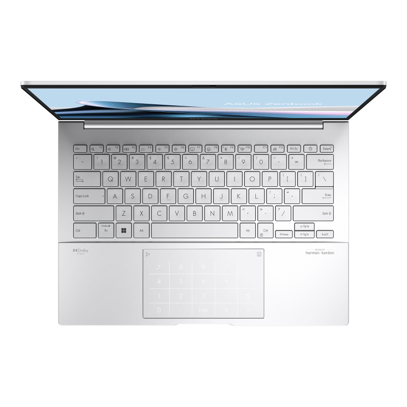 ASUS Zenbook 14 OLED UX3405MA-QD889W laptop Intel Core Ultra 9 185H Ordinateur portable 35,6 cm (14") WUXGA 32 Go LPDDR5x-SDRAM 1 To SSD Wi-Fi 6E (802.11ax) Windows 11 Home Argent