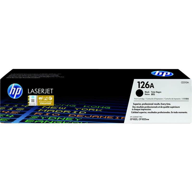 HP 126A toner LaserJet noir authentique