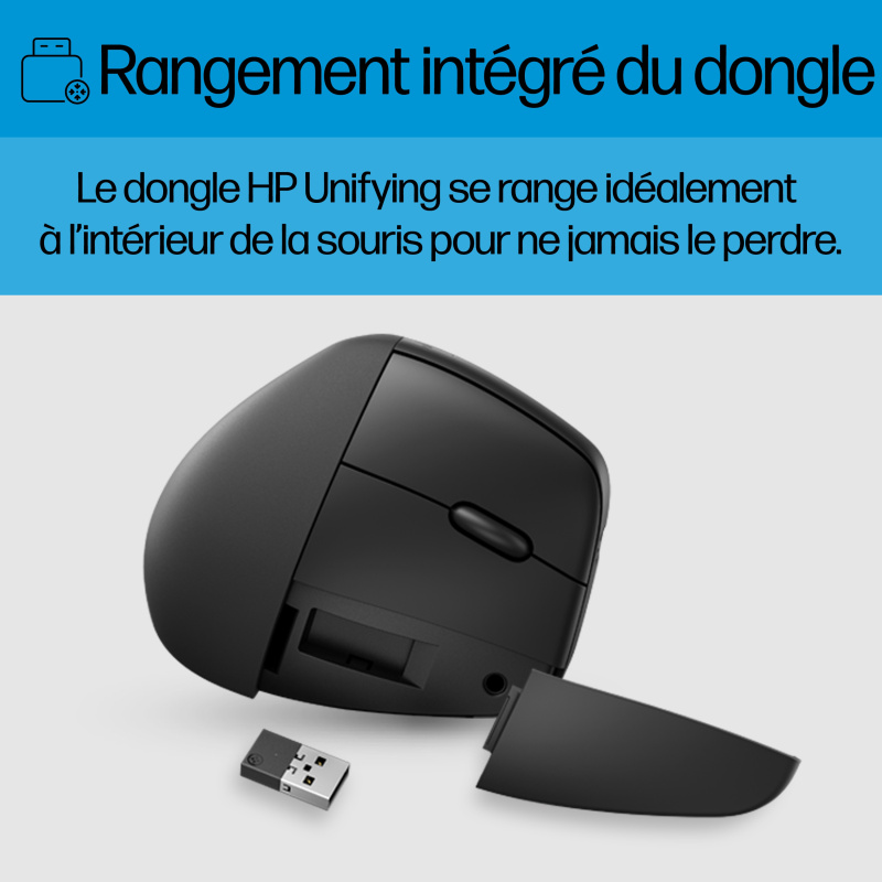 HP Souris verticale ergonomique 925