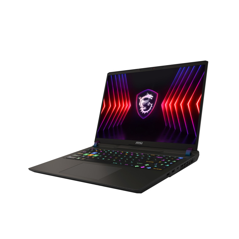 MSI Vector 16 HX A13VHG-290FR Intel® Core™ i9 i9-13980HX Ordinateur portable 40,6 cm (16") Full HD+ 16 Go DDR5-SDRAM 1 To SSD NVIDIA GeForce RTX 4080 Wi-Fi 6E (802.11ax) Windows 11 Home Noir