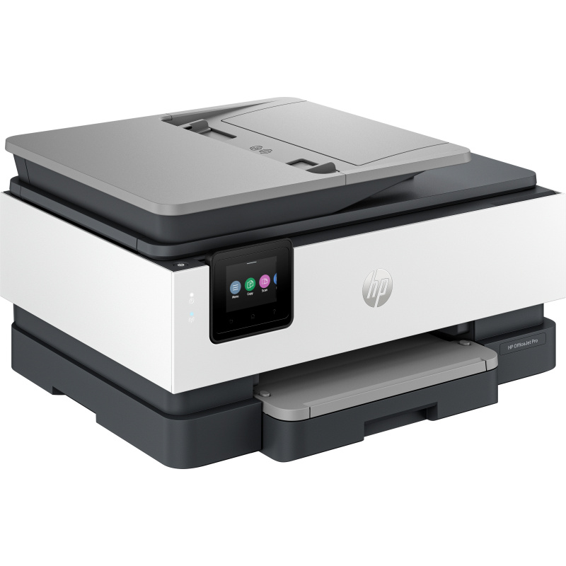 HP OfficeJet Pro Imprimante Tout-en-un HP 8123, Couleur, Imprimante pour Maison et Bureau à domicile, Impression, copie, numérisation, Écran tactile; Mode silencieux; Impression sur VPN avec HP+; Sans fil