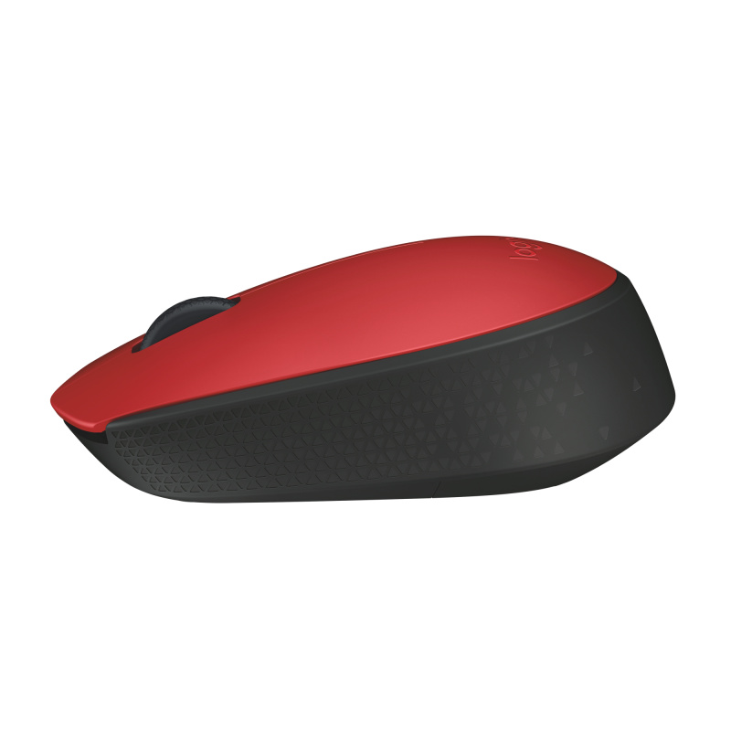 Logitech M171 Red-K souris Bureau Ambidextre RF sans fil Optique 1000 DPI