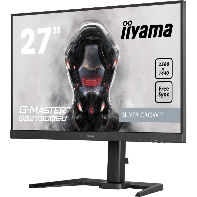 iiyama G-MASTER écran plat de PC 68,6 cm (27") 2560 x 1440 pixels Wide Quad HD LED Noir