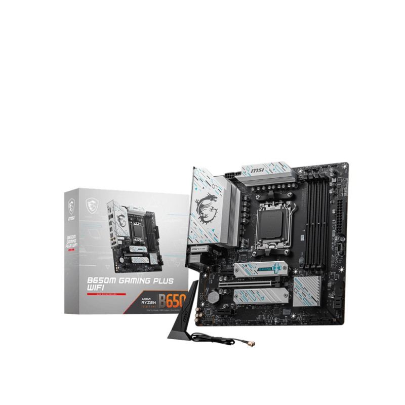 MSI B650M GAMING PLUS WIFI carte mère AMD B650 Emplacement AM5 micro ATX