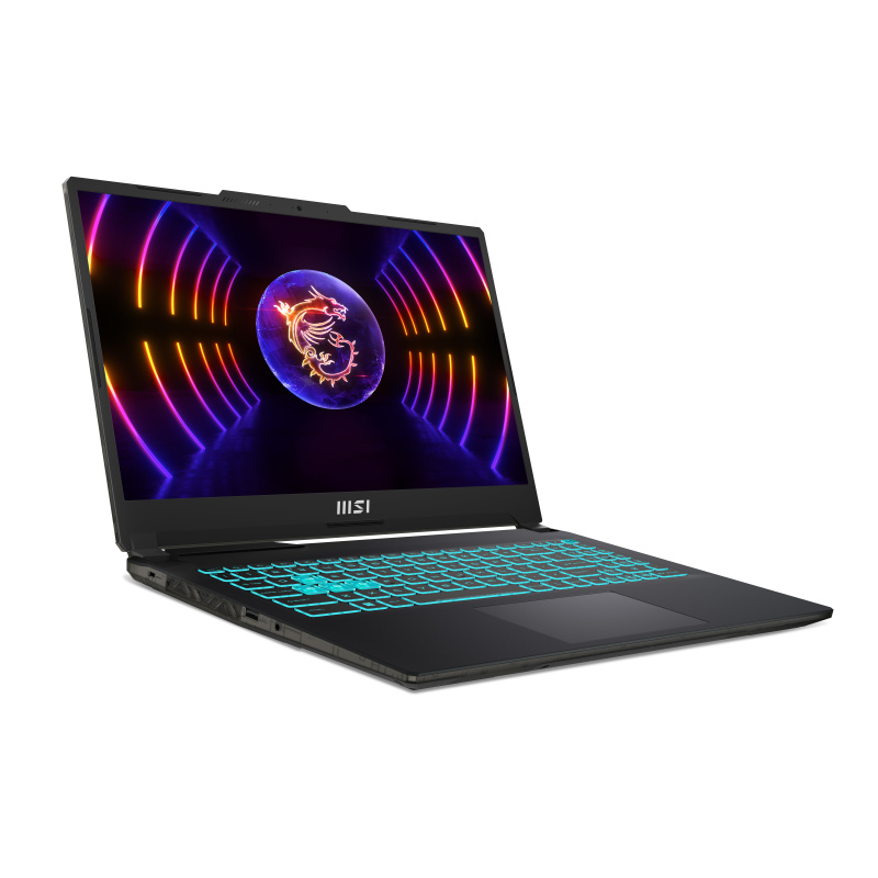 MSI Cyborg 15 A13VF-679FR Intel® Core™ i7 i7-13620H Ordinateur portable 39,6 cm (15.6") Full HD 32 Go DDR5-SDRAM 1 To SSD NVIDIA GeForce RTX 4060 Wi-Fi 6E (802.11ax) Windows 11 Home Noir