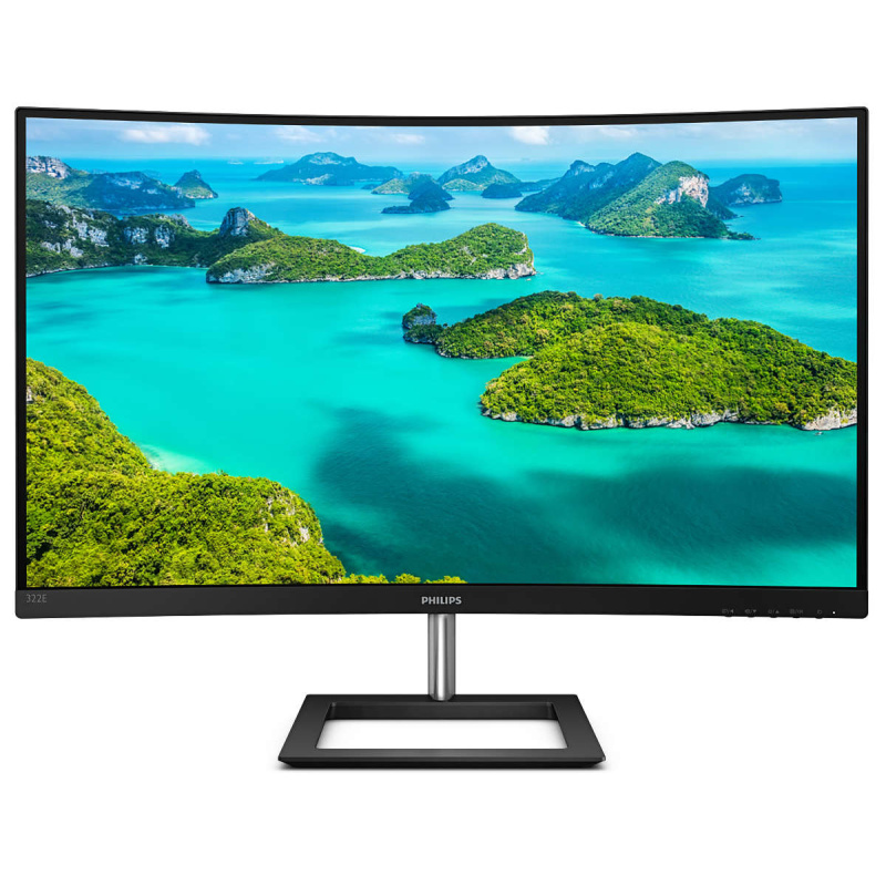 Philips E Line 322E1C/00 LED display 80 cm (31.5") 1920 x 1080 pixels Full HD LCD Noir