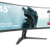 iiyama G-MASTER RED EAGLE CURVED écran plat de PC 114,3 cm (45") 5120 x 1440 pixels Dual QHD LED Noir