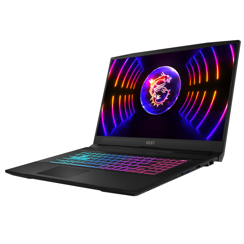 MSI Katana 17 B13UDXK-1049FR Intel® Core™ i7 i7-13620H Ordinateur portable 43,9 cm (17.3") Full HD 32 Go DDR5-SDRAM 1 To SSD NVIDIA GeForce RTX 3050 Wi-Fi 6E (802.11ax) Windows 11 Pro Noir