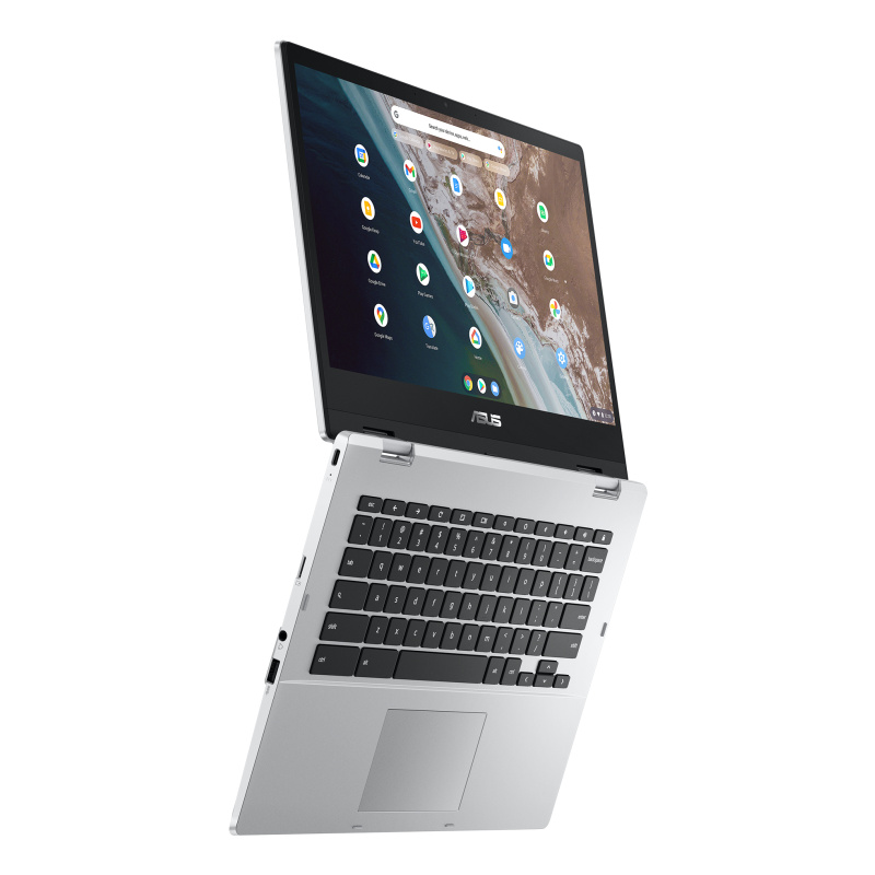 ASUS Chromebook CX1400FKA-EC0117 Intel® Pentium® Silver N6000 35,6 cm (14") Écran tactile Full HD 8 Go LPDDR4x-SDRAM 64 Go eMMC Wi-Fi 6 (802.11ax) ChromeOS Argent