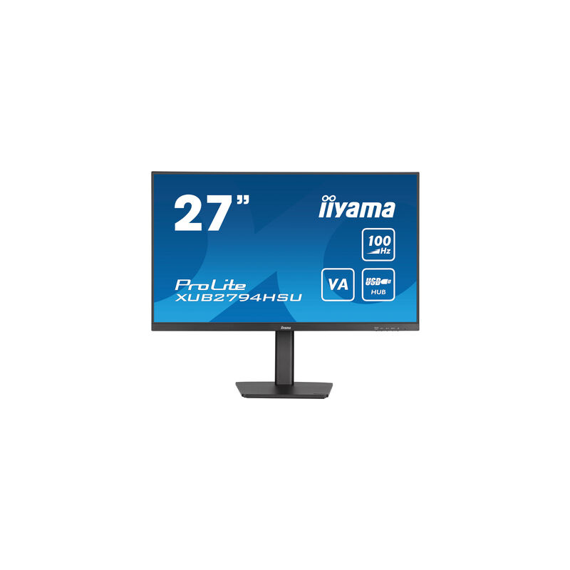 iiyama ProLite XUB2794HSU-B6 écran plat de PC 68,6 cm (27") 1920 x 1080 pixels Full HD Noir