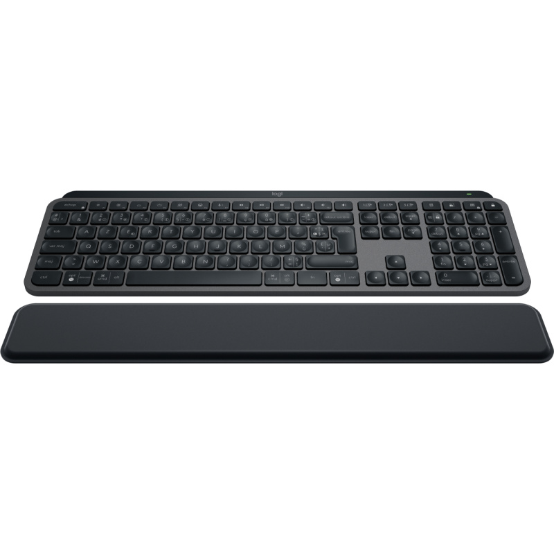 Logitech MX Keys S clavier Bureau RF sans fil + Bluetooth AZERTY Français Graphite