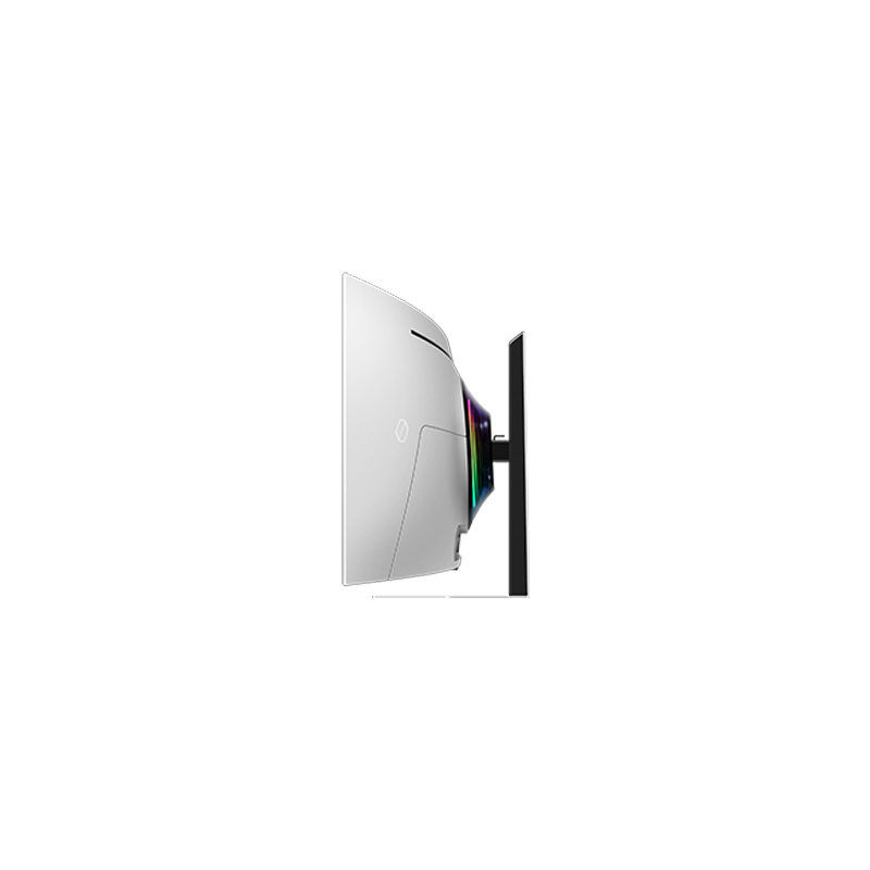 Samsung G95SC écran plat de PC 124,5 cm (49") 5120 x 1440 pixels Dual QHD OLED Argent