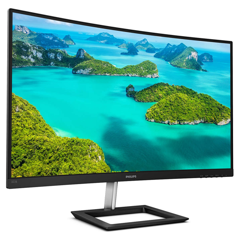 Philips E Line 322E1C/00 LED display 80 cm (31.5") 1920 x 1080 pixels Full HD LCD Noir