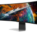 Samsung G95SC écran plat de PC 124,5 cm (49") 5120 x 1440 pixels Dual QHD OLED Argent