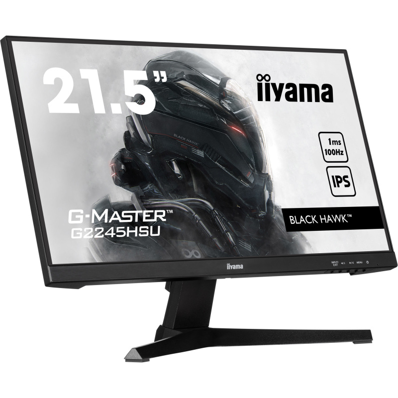 iiyama G-MASTER G2245HSU-B1 écran plat de PC 55,9 cm (22") 1920 x 1080 pixels Full HD LED Noir