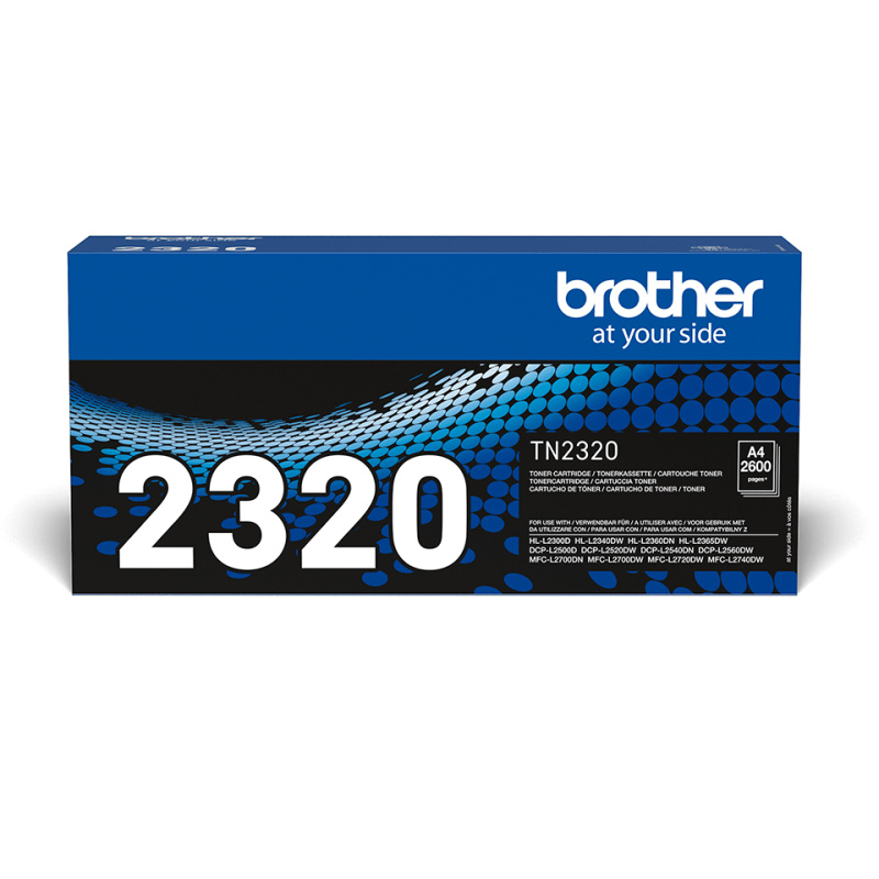 Brother TN-2320 - Cartouche de toner originale à haut rendement – Noir