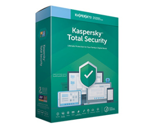 Kaspersky Total Security Sécurité antivirus Complète 1 licence(s) 2 année(s)
