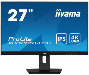 iiyama ProLite XUB2792UHSU-B5 écran plat de PC 68,6 cm (27") 3840 x 2160 pixels 4K Ultra HD LED Noir