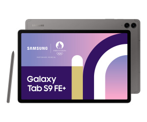 Samsung Galaxy Tab S9 FE+ S9 FE+ Samsung Exynos 256 Go 31,5 cm (12.4") 12 Go Wi-Fi 6 (802.11ax) Android 13 Gris