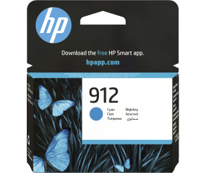 HP 912 Cartouche d'encre cyan authentique