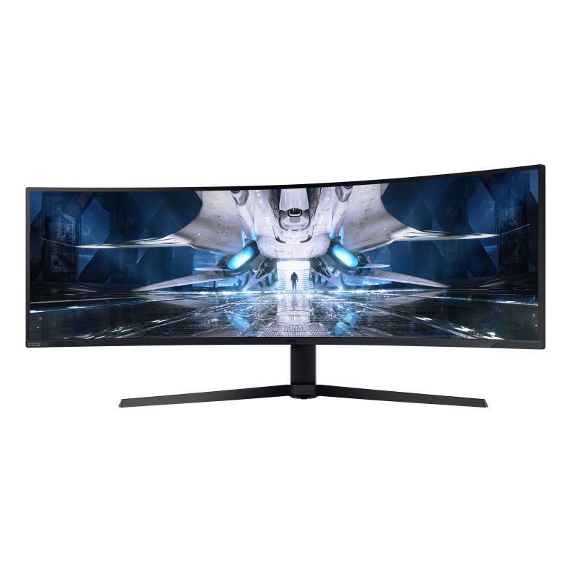 Samsung S49AG950NP écran plat de PC 124,5 cm (49") 5120 x 1440 pixels UltraWide Dual Quad HD LED Blanc