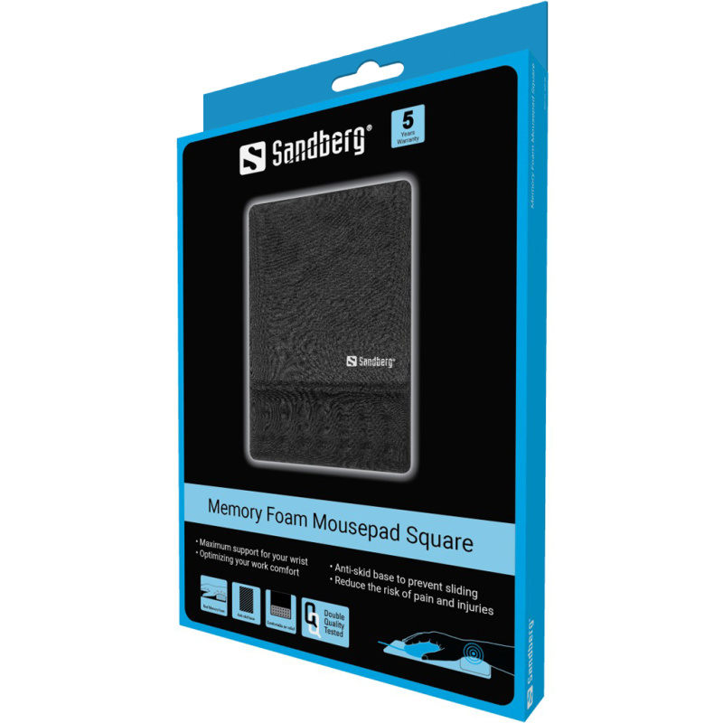 Sandberg 520-38 tapis de souris Noir